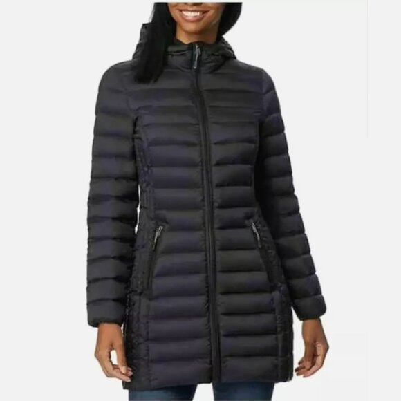 Aventure Women's Lightweight 90% Down Puffer Jacket Parka Hood 650 Fill Power S - Picture 3 of 10